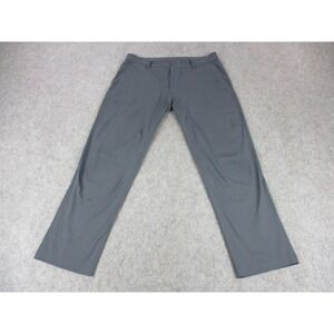 Rhone Pants Mens 34 Gray Commuter Performance Straight Leg Outdoors Golf